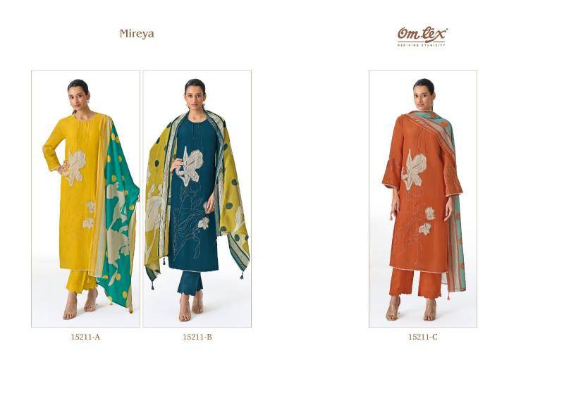 Omtex mireya silk Kolkata dress material wholesale market